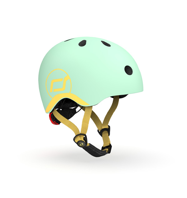 Casca de protectie pentru copii, cu sistem de reglare, Scoot & Ride Kiwi, XXS-S, 1 an+